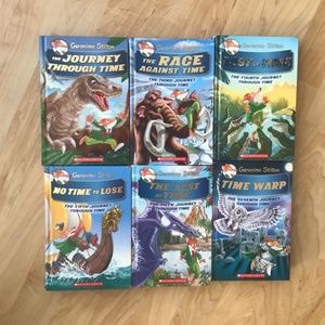 Geronimo Stilton books Journey Through Time series